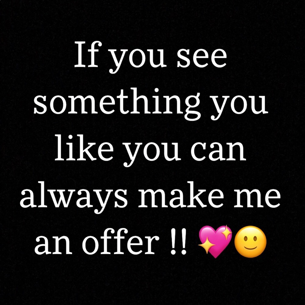 Make offers !!!💖🙂